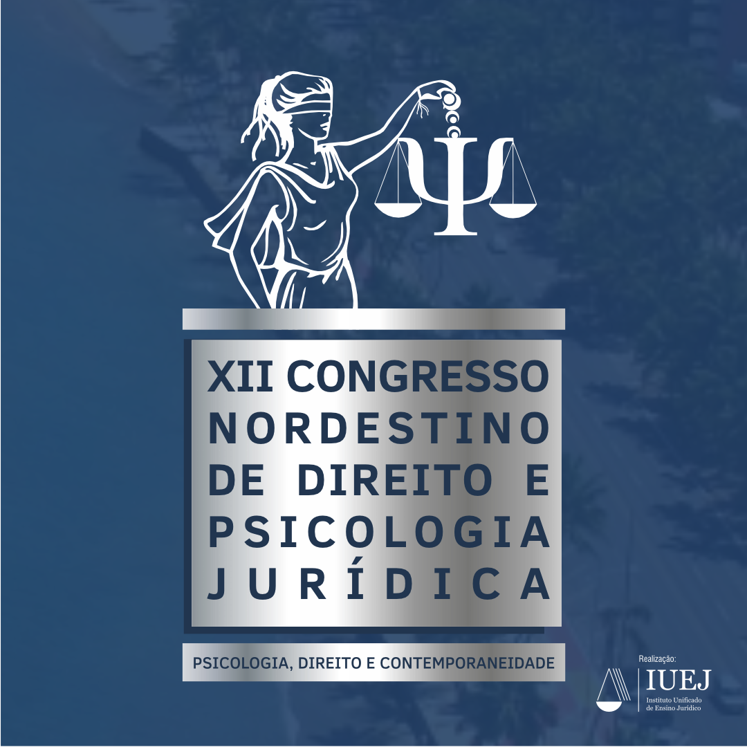 XII CONGRESSO NORDESTINO DE DIREITO E PSICOLOGIA JURDICA